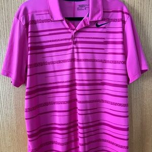 Nike Dri-fit Pink Golf Polo - Like New